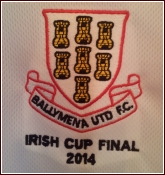 BUFC Irish Cup Final Badge